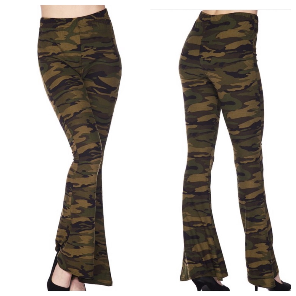 ✨LAST ONE✨Camouflage bell flare pants - Picture 5 of 7